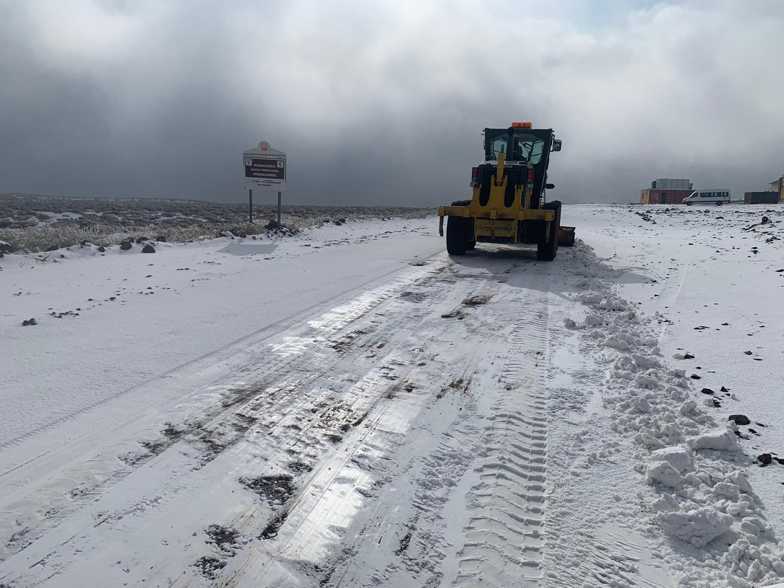 Urfa'da kar manzaraları