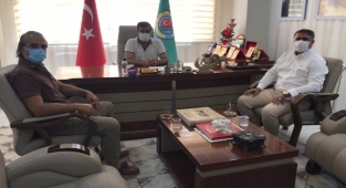 DEVA Partisinden Hikmet İpar'a destek ziyareti