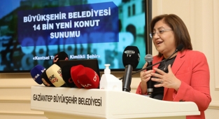 Gaziantep'te işçi ve memurun ev alabilmesi için kollar sıvandı