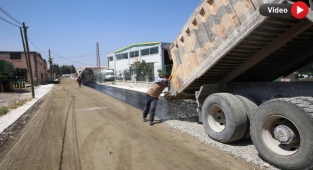 Haliliye'de asfalt çalışmaları devam ediyor