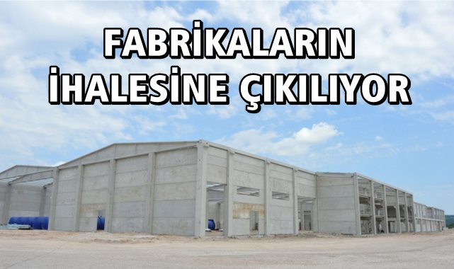 Haliliye'de istihdama katkı sunacak fabrikaların ihalesine çıkılıyor
