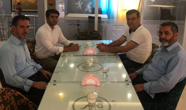 HÜDA PAR'dan Hilvan Ziraat Odası Başkanı İpar'a ziyaret