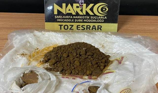 Şanlıurfa'da uyuşturucu operasyonu: 3 tutuklama