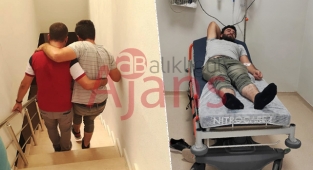 Şanlıurfa'da yanlışlıkla polisin kapısını çalan kişi dayak yedi