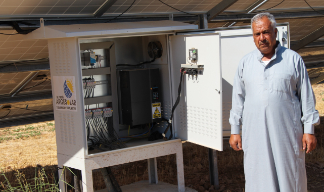 Sulama için güneş sistemi kurdu, elektrik masrafından kurtuldu