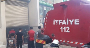 Suruç'ta korkutan yangın