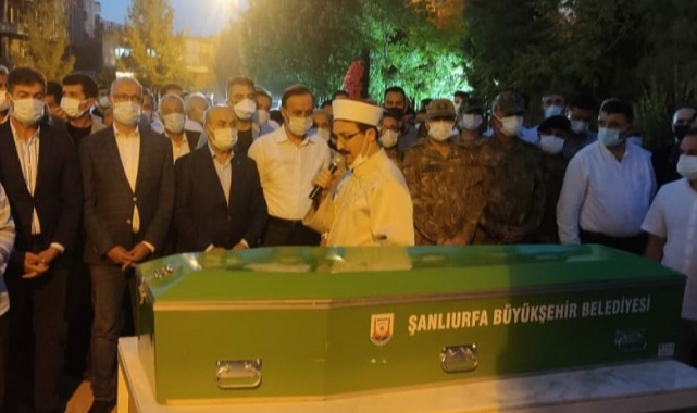 Vali Erin’in babası son yolculuğuna uğurlandı