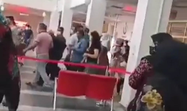 Viranşehir Devlet Hastanesi'nde bomba paniği