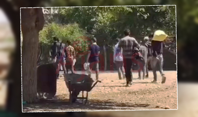 Afgan mülteciler bu kez Hilvan'da görüldü