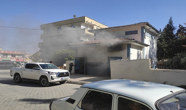 Akçakale’de korkutan yangın!