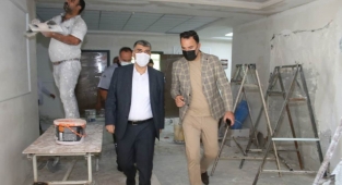 Balıklıgöl Devlet Hastanesinde revize çalışmaları devam ediyor