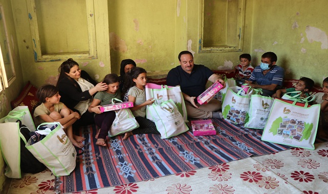 Belediye Başkanı Ekinci, çocukların yüzünü güldürdü