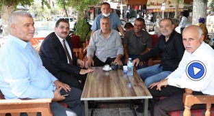 Canpolat'tan çarşı esnafına ziyaret