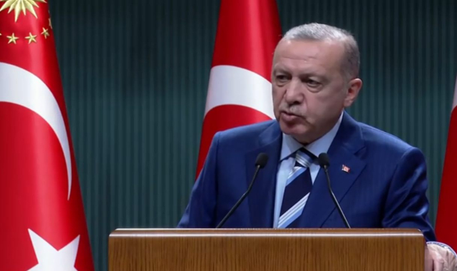 Cumhurbaşkanı Erdoğan'dan yüz yüze eğitim açıklaması