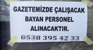 Duraklara asılan iş ilanlarının aslı ortaya çıktı