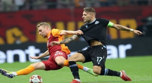 Galatasaray Lazio'yu 1 golle geçti