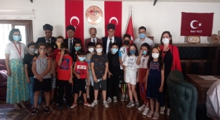 Gaziler Haftası'nda öğrencilerden anlamlı ziyaret