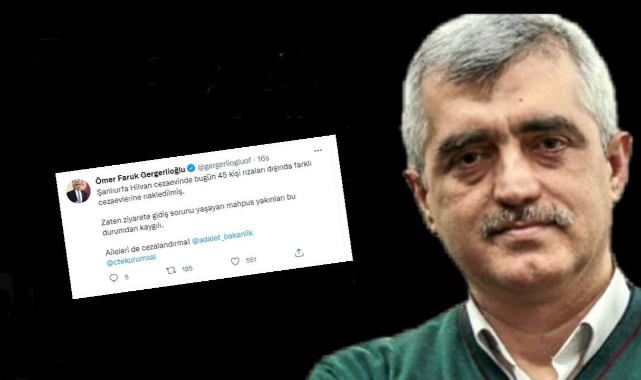 Gergerlioğlu'ndan Hilvan Cezaevi iddiası!