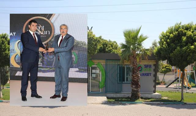 Haliliye Belediyesinin sıfır atık marketi ödül aldı