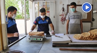 Haliliye’de fırınlar denetlendi