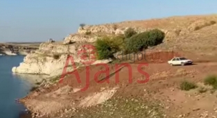 Hilvan Hoşin Feribot iskelesi inşaatı devam ediyor