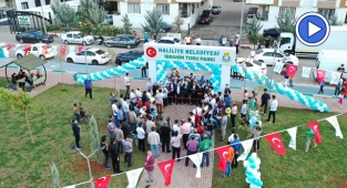 İbrahim Toru Parkının açılışı yapıldı