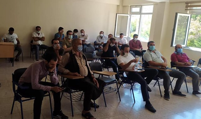 Karaköprü'nün avcıları sertifikalarını aldı