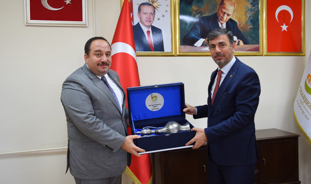 Kırıkçı'dan Viranşehir Belediyesine ziyaret