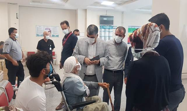 Müdür Gülüm Suruç'ta incelemelerde bulundu