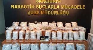 Şanlıurfa'da aranan iki araçta esrar ele geçirildi