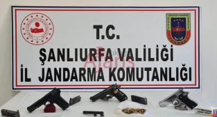 Şanlıurfa'da silah operasyonu