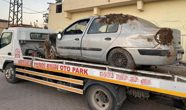 Şanlıurfa'da trafik kazası: Araç şarampole uçtu