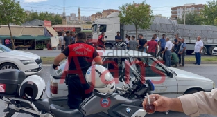 Şanlıurfa'da yunus polisleri kaza yaptı