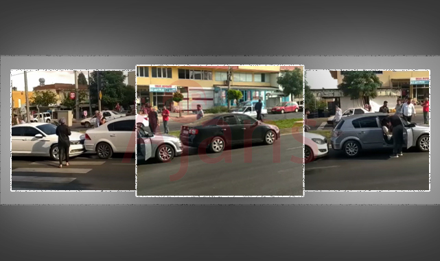 Şanlıurfa'da zincirleme kaza: 6 otomobil çarpıştı