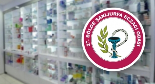 Şanlıurfa Eczacı Odasından 'ilaç' tepkisi
