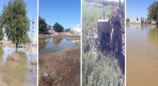 Suruç kırsalı sulara gömülüyor