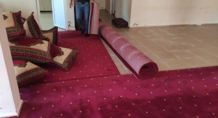 Suruç’ta taziye evlerindeki halılar toplatıldı