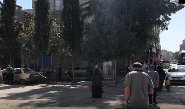 Urfa'da bomba paniği! Fünye ile patlatıldı