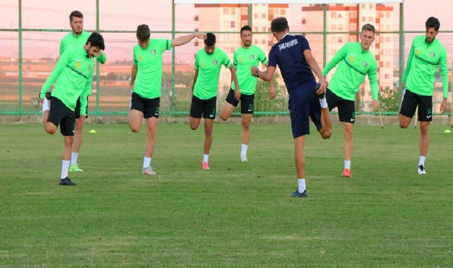 Urfa ekibi Bozkurt’la ilk antrenmana çıktı