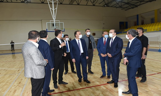 Vali Erin Birecik’te hizmete giren sosyal alanları inceledi