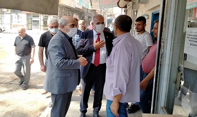 Vekil Aydınlık, Birecik’te vatandaşlarla bir araya geldi