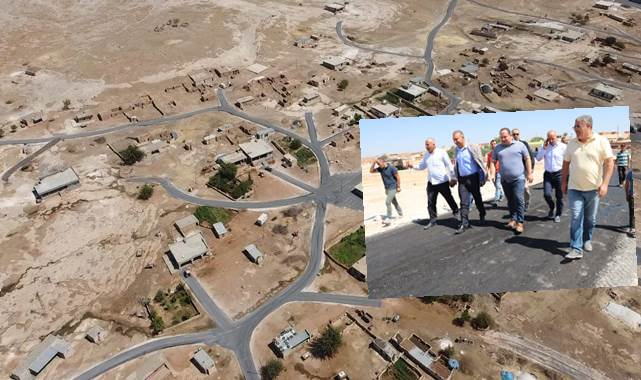 Viranşehir’de yol çalışmaları devam ediyor