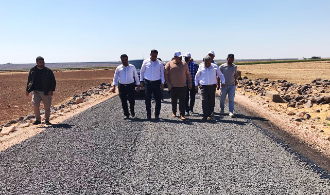 Viranşehir kırsalında asfalt atağı