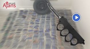 Akçakale gümrük kapısında ele geçirildi