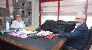 Beyazgül ile Yanmaz bir araya geldi