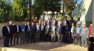 Birecik'te aralarında husumet bulunan aileler barıştı