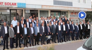 Canpolat muhtarlar ile bir araya geldi