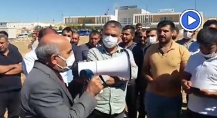 CHP'den Şanlıurfa'da eylem başlatan işçilere destek