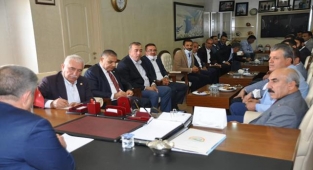 CHP heyetinden ziraat odasına ziyaret