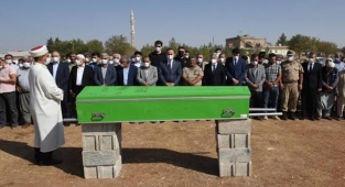 Devrilen öğrenci servisinde hayatını kaybetmişti: Toprağa verildi